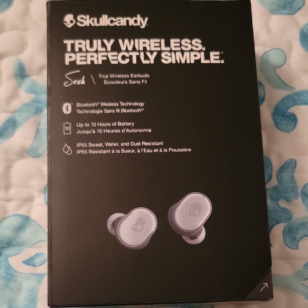 Skullcandy Sesh Wireless Earbuds - Gray